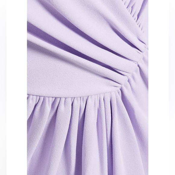 BADGLEY MISCHKA Draped crepe gown - Picture 4 of 4